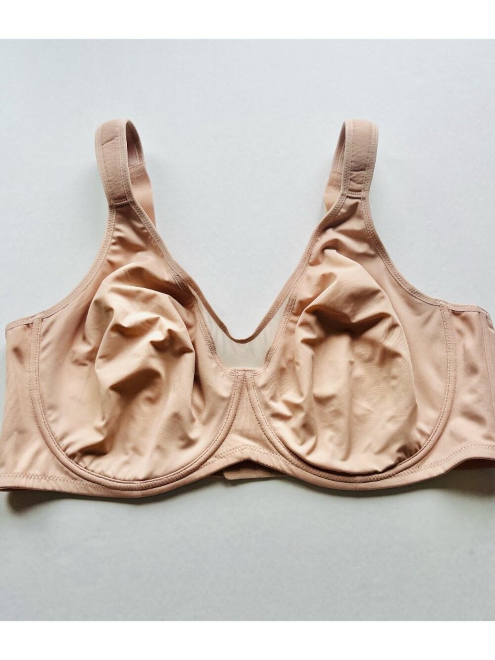 Bra 42E Tan Nude Comfort Underwire Minimizer Bra‎ Full coverage